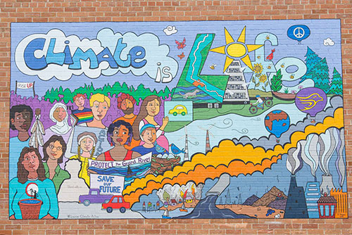climate is life mural