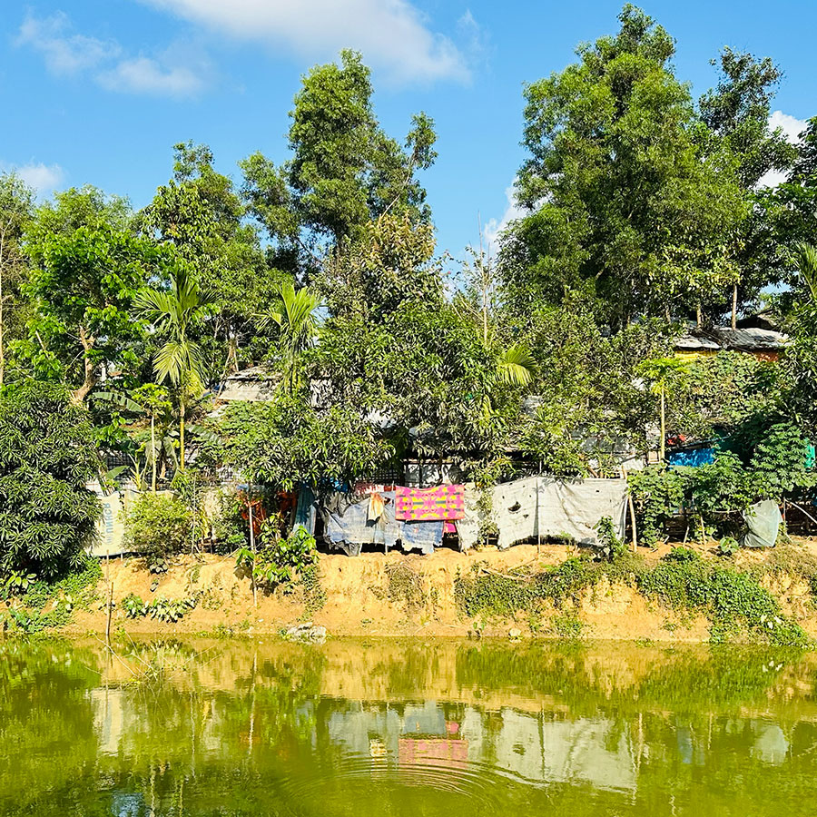 Refugee camp in Bangladesh