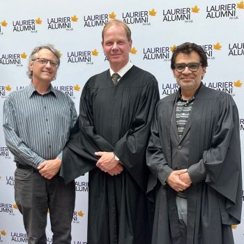 From firefighting to Laurier grad at 59: It’s never too late to pursue your passion.