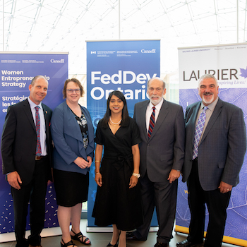 Laurier receives $1.3M in federal funding to support women entrepreneurs