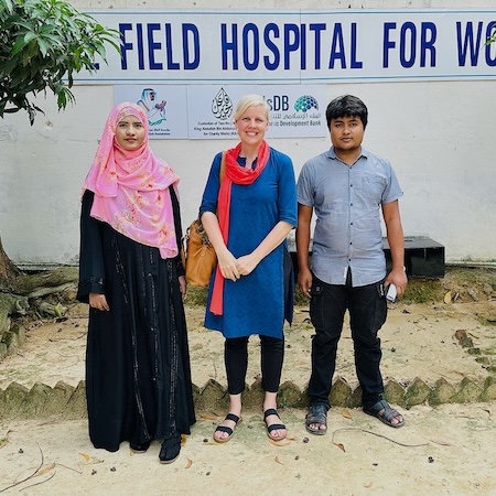 Bree Akesson in Bangladesh