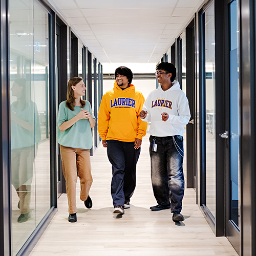 Renovation adds classroom and student amenities to support growing Laurier Milton community.